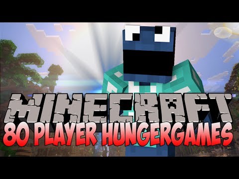 Minecraft 80 MAN HUNGER GAME with TheCampingRusher And ChildDolphin