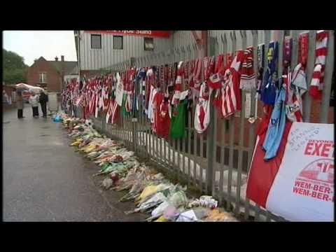 Adam Stansfield's Funeral - BBC Spotlight Lunchtime News - 25th August 2010