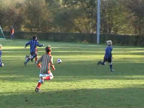 Voetbalwedstrijd DSO F11 - Blauw Zwart F9 dd 25-10-2008