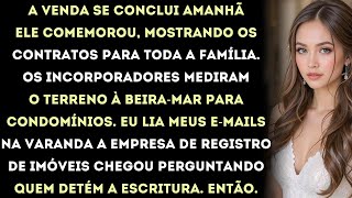 meu meio-irmão vendeu minha casa de praia “herdada” para construtoras — então o tabelião exigiu a