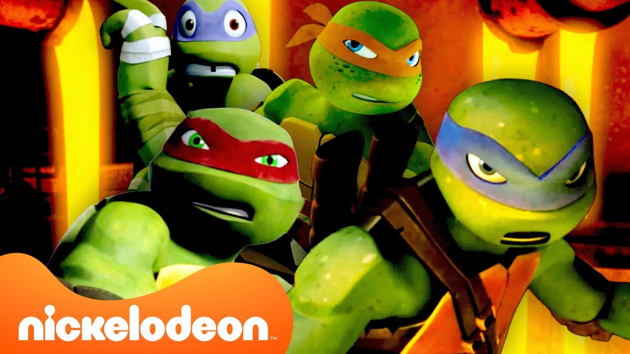 60 دقيقة من أشجع لحظات ليو وميكي ودوني وراف! | سلاحف النينجا المتحولة | Nickelodeon Ara