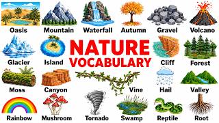 Nature Vocabulary 🌿 | 100+ Nature Words You Need to Know | Learn English | English Vocabulary