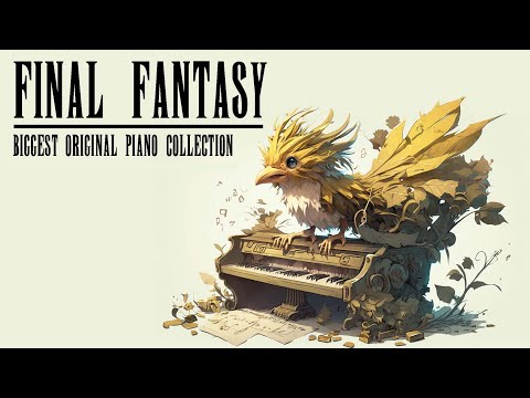 🎹 Piano Music to Study, Relax and Sleep - Final Fantasy Piano Biggest Collection