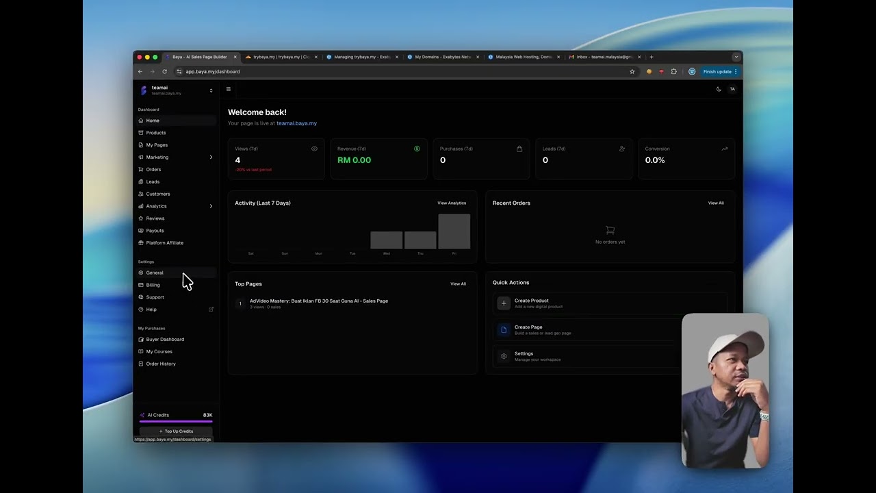 Tutorial Setup Custom Domain Dalam Baya.my