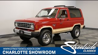 Video Thumbnail for 1985 Ford Bronco II