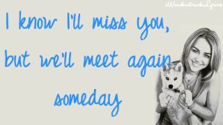 Wherever I Go - Miley Cyrus and Emily Osment - Lyrics On Screen