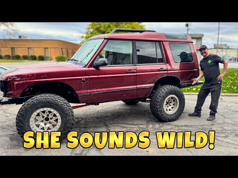 WEEKS LATER...SHE ROARS AGAIN!! | Discovery 2 Custom Exhaust Install