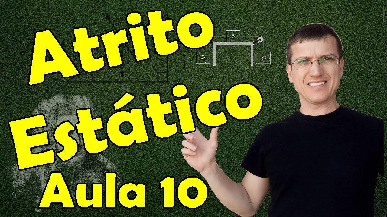 FORÇA DE ATRITO ESTÁTICO - DINÂMICA - AULA 10 - Prof. Marcelo Boaro