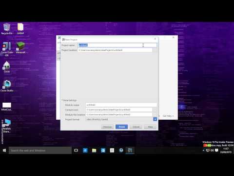 Cocos Code IDE V2 Generating A Project