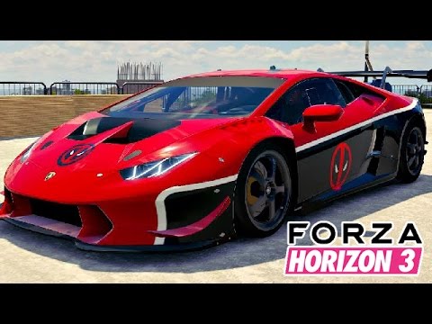 Forza Horizon 3 Gameplay Deutsch #16 - Lambo im Deadpool Style - Let's Play Forza Horizon 3