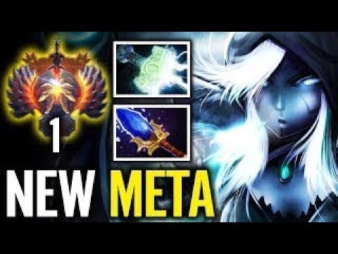 WTF DOTA2 7.21d patch NEW META DROW RANGER  pro MATCH
