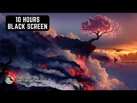 🌋 Lava and Volcano Sounds | White Noise | 10 Hours of Natural Sounds | Relaxing, Sleeping, Studying
