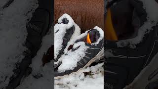 Burning shoes in winter #short #burning #campfire #fire