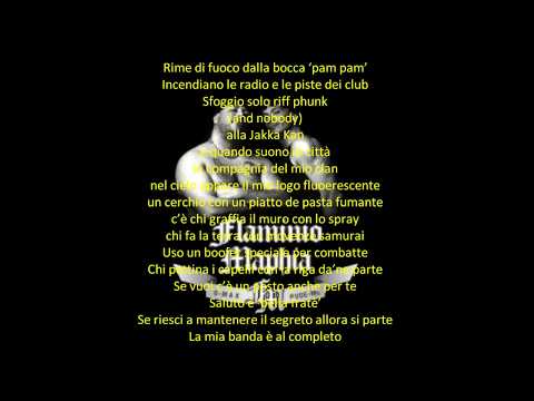 La Mia Banda Suona Il Rap - Max Pezzali & Flaminio Maphia (Lyrics)
