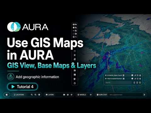 Using GIS maps in AURA tutorial