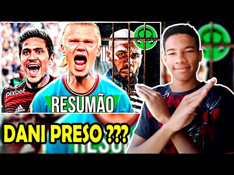 REACT 🎵 HAT-TRICK DO HAALAND, FLAMENGO AVASSALADOR, DANI ALVES PRESO (e mais!) | Paródia No Lie