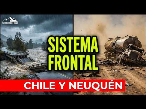18 07 🔴 EMERGENCIA: Desastre por Temporal en Chile y Graves Choques en Neuquén, Clima Patagonia