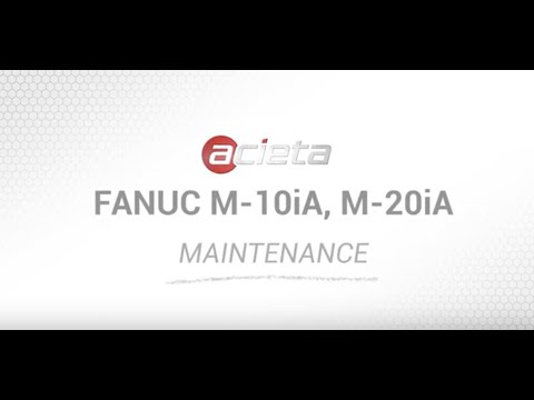 Preventive Maintenance for a FANUC M-10iA, M-20iA Robot