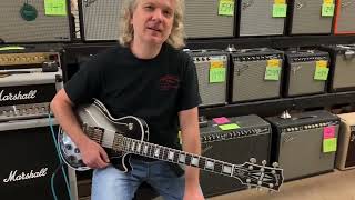 Video thumbnail for 2022 Gibson Les Paul Custom Silverburst by Bizarre Guitar