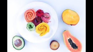 FRUITFLOWER TUTORIAL EASY | Mango, Papaya, Avocado, Peach, Plum