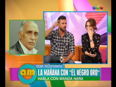 Wanda Nara y El Negro Oro - AM