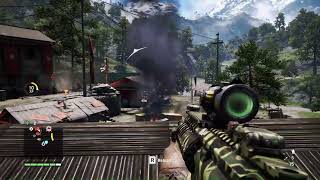 Far Cry 4 Outpost Liberation Gameplay | Stealth & Combat.