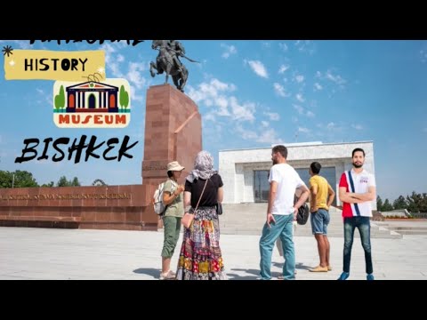 O museu de história nacional do Quirguistão||O museu de história do Estado do Quirguistão#bishkek #kyrgyzstan #museum