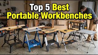 TOP 5 Best Portable Workbenches in 2026 | Best Workbench with Drawers