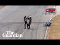 Fight Erupts After Bikes Clash In Costa Rica Motorcycle Race