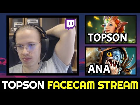 TOPSON Mid Enchantress with ANA Slark — STREAM with FACECAM