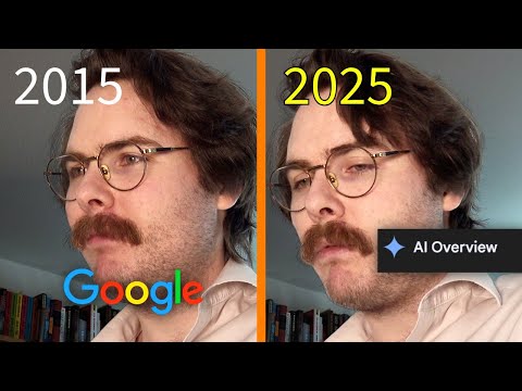 google search before vs. after AI