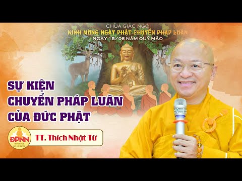 Sự kiện chuyển pháp luân của Đức Phật - Thầy Nhật Từ giảng rất sâu sắc 