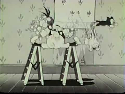 THE PAPER HANGERS Paul Terry Toons Animation