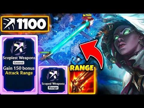 1,100 Attack Range Senna: Off Screen Global Auto Attacks | ARAM Mayhem