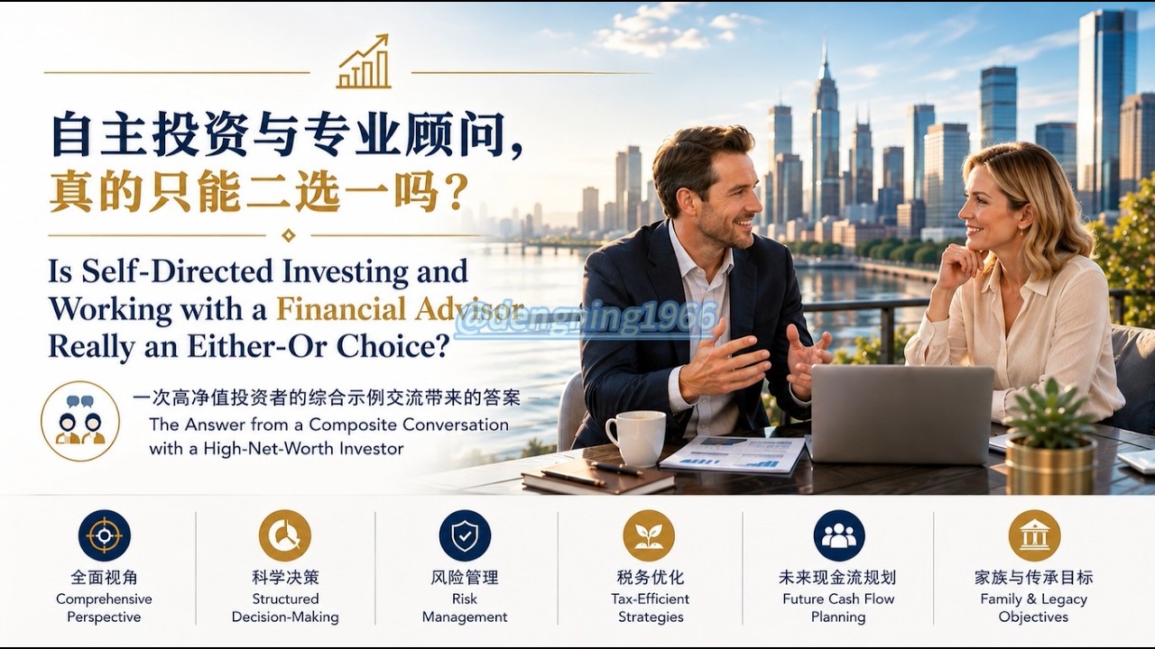 Is Self-Directed Investing and Working with a Financial Advisor Really an Either-Or Choice? — The Answer from a Conversation with a High-Net-Worth Investor