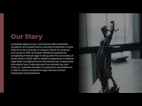 TD LEDWABA AND ASSOCIATES INC video.