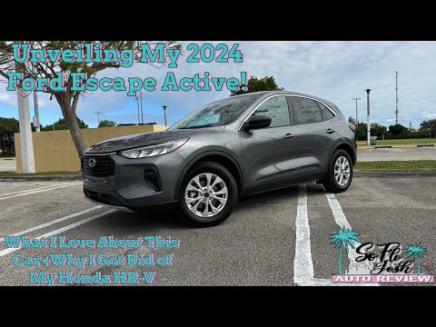 Unveiling My 2024 Ford Escape! Why I Got Rid of My Honda HR-V For It Plus POV Driving Review.