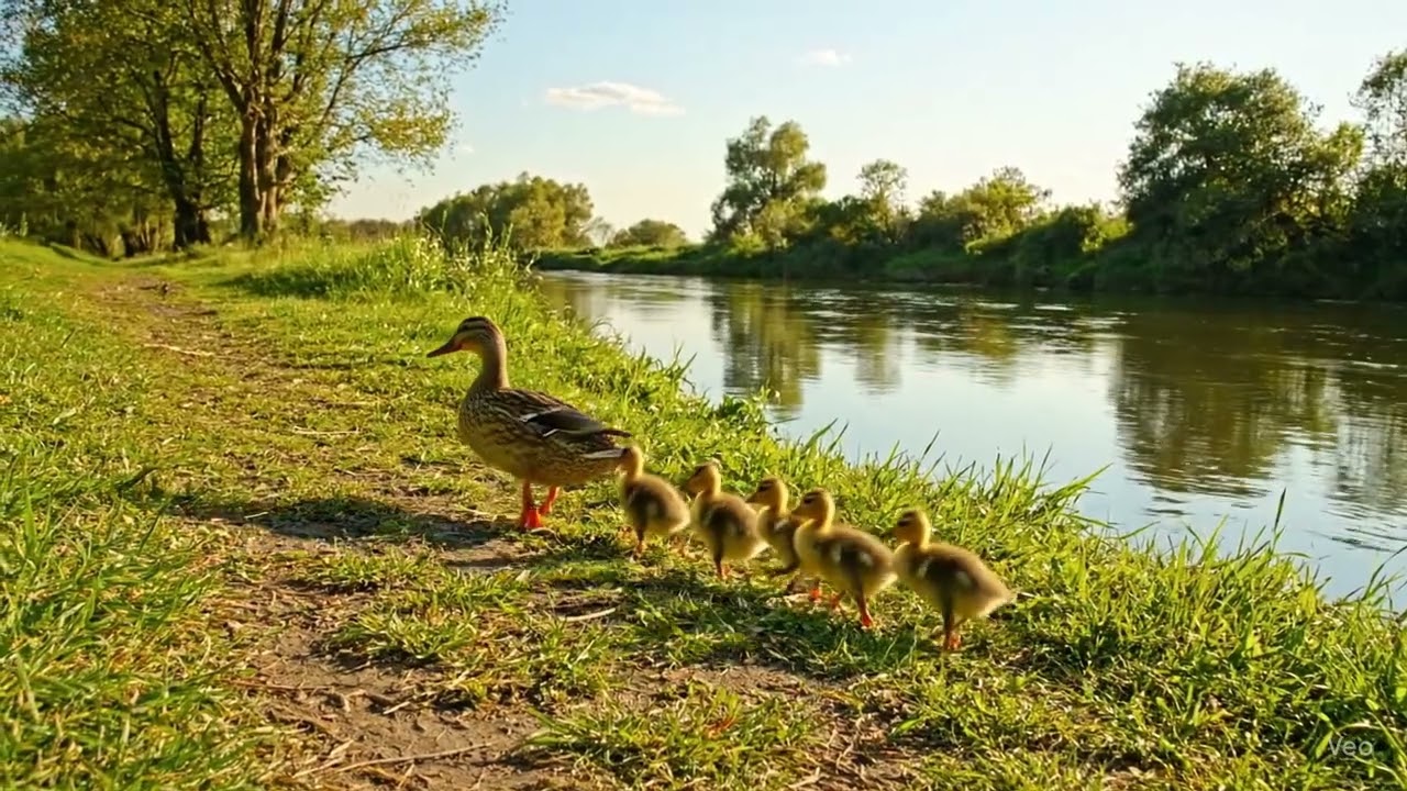 Fluffy Ducks Video Generated - YouTube