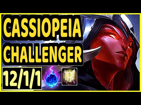 JAVAAA (CASSIOPEIA) vs KAI'SA - 12/1/1 KDA BOTTOM ADC CHALLENGER GAMEPLAY - EUW