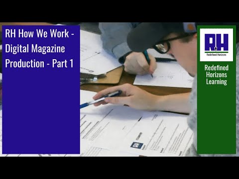 RH How We Work  - Digital Magazine Production - Part 1