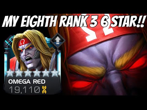 6 Star Rank 3 OMEGA RED Rank Up & Gameplay - 10+ ENDGAME BOSSES!!! ULTIMATE SHOWCASE!!!