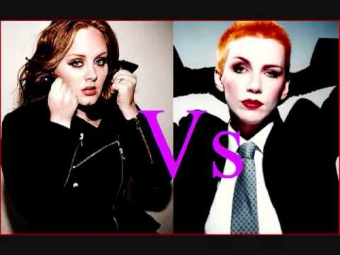 Adele Vs Eurythmics - Rolling In Sweet Dreams (MASHUP BY @DAFTBEATLES).flv