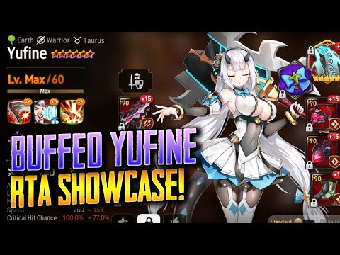 [Epic 7] Buffed Yufine RTA Showcase - One shot kills!