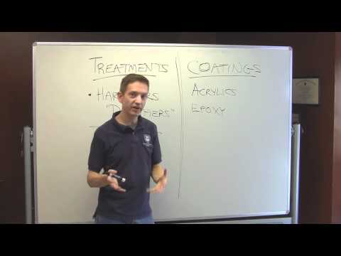 Concrete countertops: Sealers Part 2 - Coatings