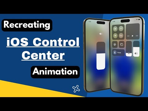 iOS Control Center Animation Using SwiftUI | Challenge | Hero Animation | Xcode 14 thumbnail