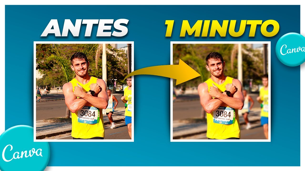 RESOLVIDO: Como DESFOCAR o FUNDO de uma Foto no Canva em 2 Passos [Tutorial Canva Para Iniciantes]