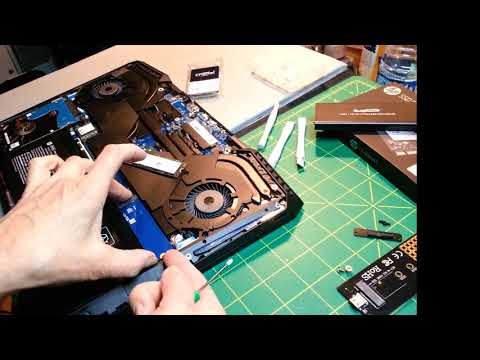 HP Omen 15: Replace the SSD and Add More RAM