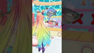 【Vket】調理プログラムを実行、マグロをさばきます！？【#shorts 】