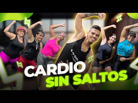 RUTINA DE CARDIO PARA ADELGAZAR TODO EL CUERPO | CARDIO QUEMAGRASA SIN SALTOS