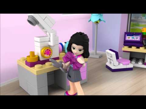 Vidéo LEGO Friends 41115 : L'atelier de couture d'Emma